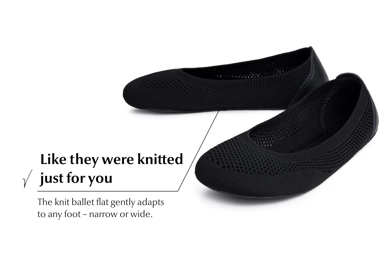 Балетки Ahinsa Softy Ballet Barefoot — чёрный, фото 3