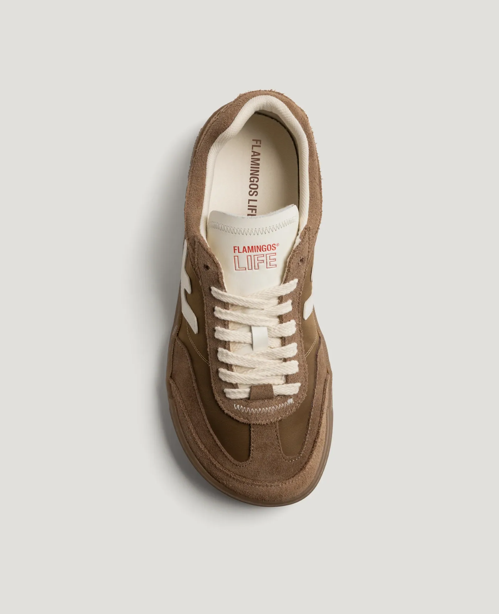 Босоногие кроссовки Flamingos’ Life Zero Tennis — каштановый, фото 2