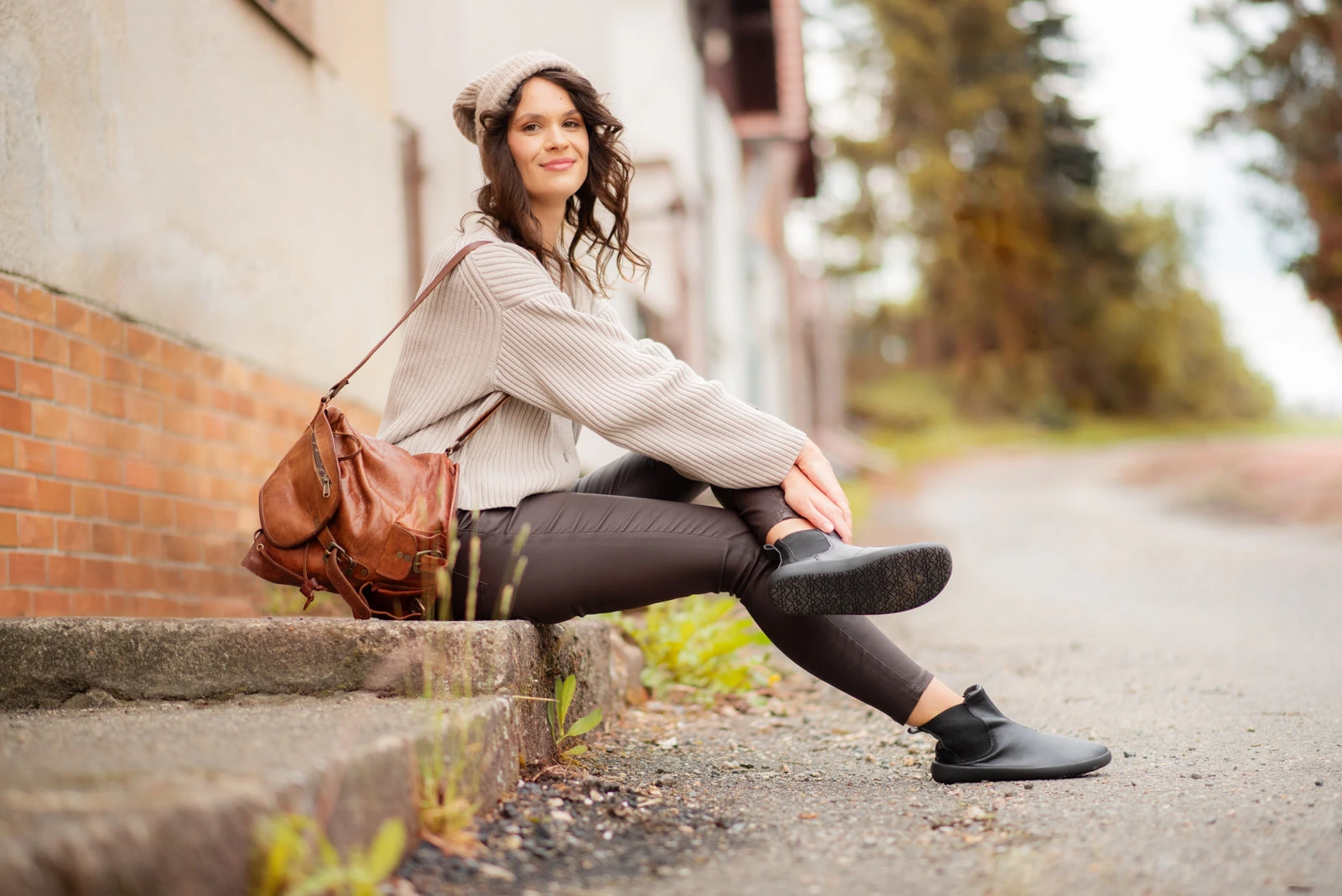 Ботинки Ahinsa Chelsea 2.0 Barefoot — чёрный, фото 21
