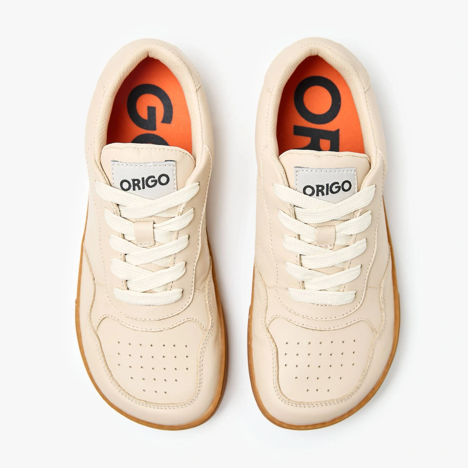 Босоногие кеды Origo Modern Retro Sneaker — песочный, фото 3