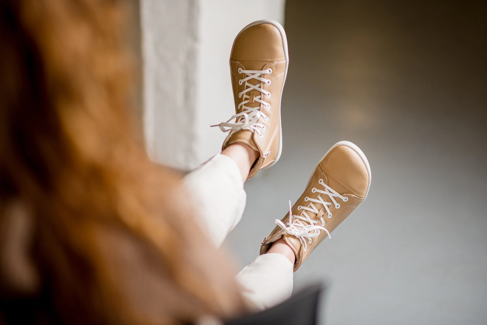 Кроссовки Ahinsa Tara Winter 2.0 Barefoot — бежевый, фото 14