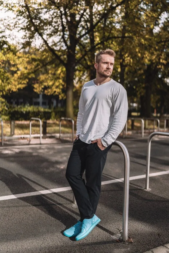 Кроссовки для женщин и мужчин ZAQQ IVIQ Blue (синий цвет), фото 6