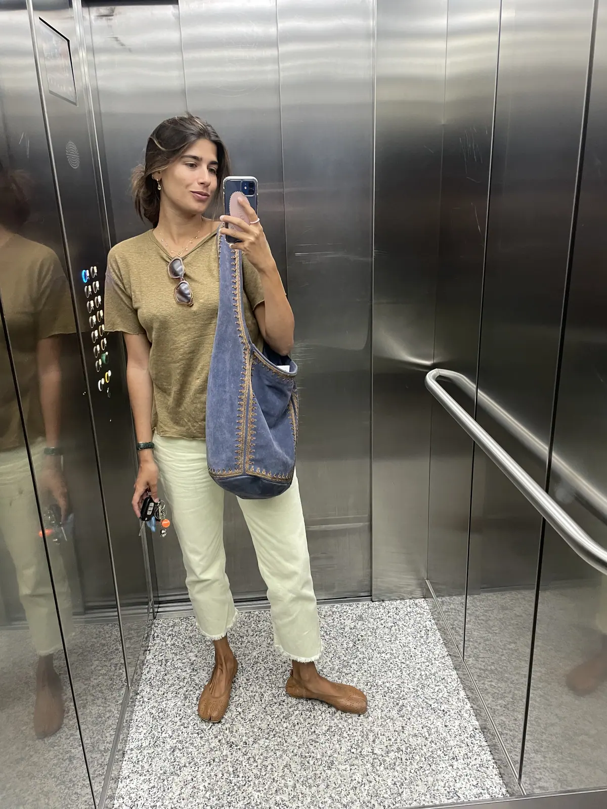 Босоногие балетки таби Libertas Barefoot Tabi — коричневый, фото 2