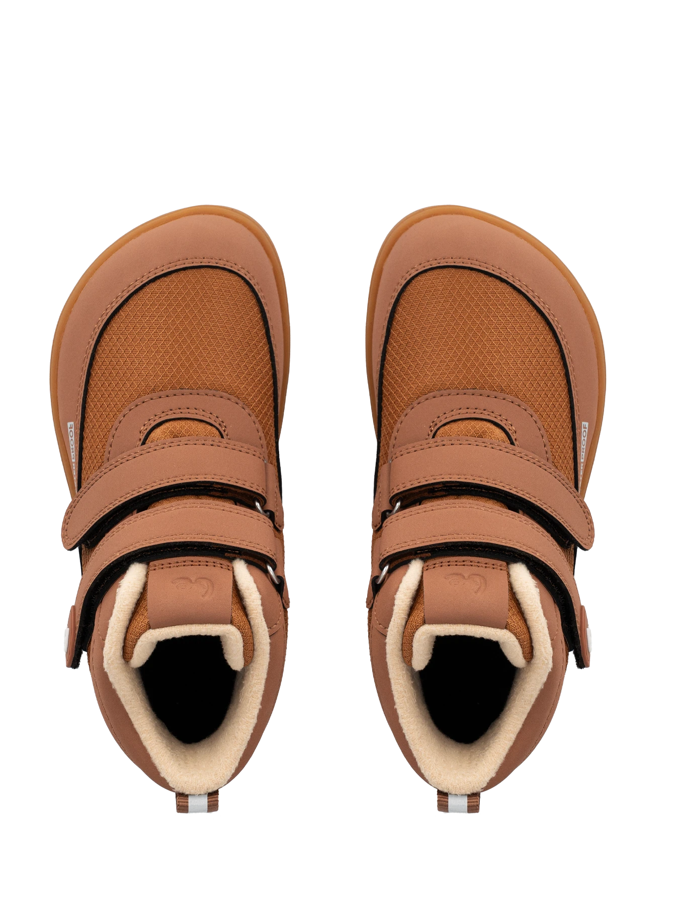 Детские босоногие ботинки Be Lenka Zippu Junior - коричневый, фото 7