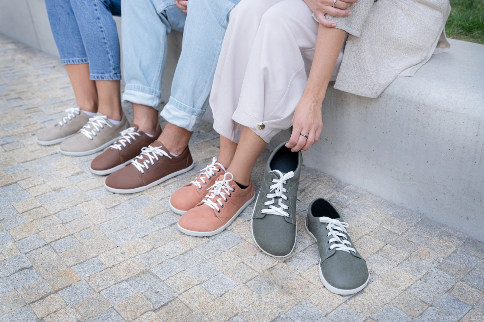 Кроссовки Ahinsa Vida Barefoot — терракотовый, фото 18