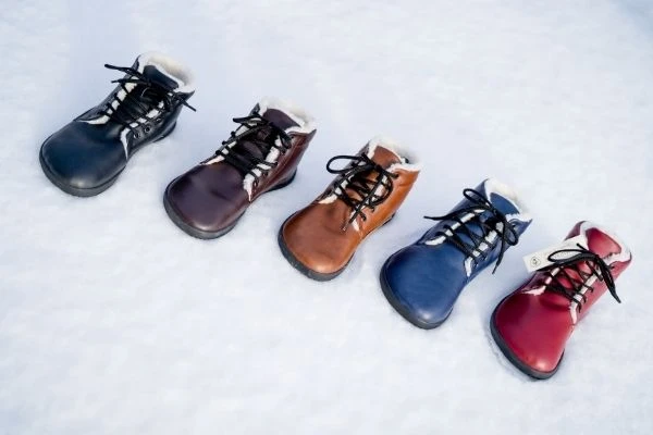 Ботинки Ahinsa Sundara Winter Ankle Barefoot — бордовый, фото 9