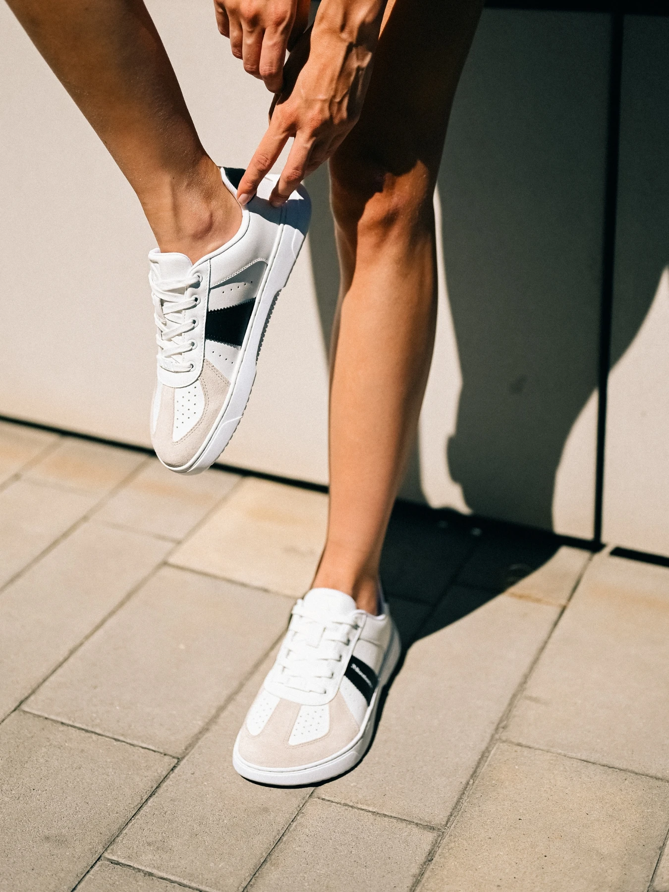 Босоногие кроссовки Barebarics Icara - белый и бежевый, фото 8