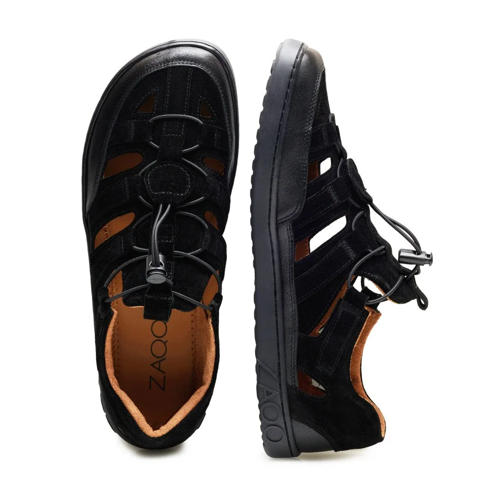 Сандалии для женщин и мужчин ZAQQ QLEAR Black (чёрный цвет), фото 3